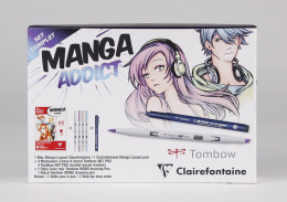 Zestaw Manga Addict Tombow